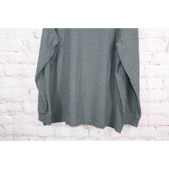 LL Bean Unshrinkable Mini Waffle Henley Long Sleeve Traditional Fit XXL Tall - Picture 5 of 12